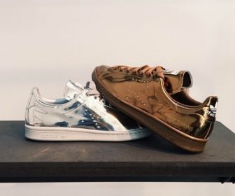 ADIDAS x Raf Simons STAN SMITH GOLD/SILVER 2016FW