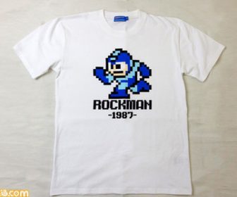 即完売した8ビットロックマン！今度はTシャツがしまむらから発売！