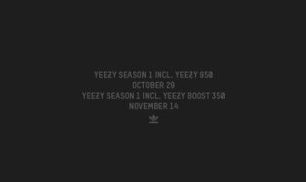 10月29日発売 Adidas Originals YEEZY SEASON 1 取り扱い店舗情報