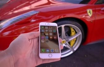 【動画】iPhone 6s vs Ferrari