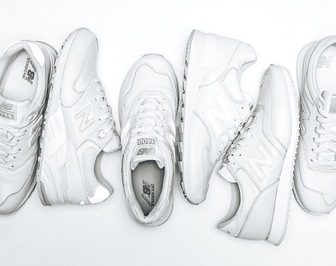 New Balance人気モデルからオールホワイトの「WHITE INSTINCTコレクション」