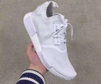 リーク Adidas NMD "Nomad" Triple White Sample