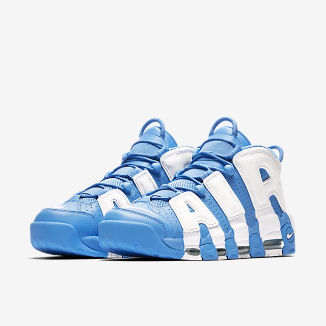 9月1日発売予定 NIKE AIR MORE UPTEMPO “UNIVERSITY BLUE”