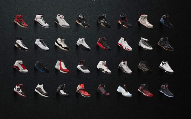 必見 歴代モデルが一気に分る Air Jordan Collection サイトが公開 スニーカーハック