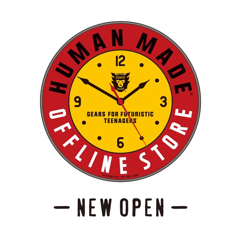 12月9日フラッグシップ移転オープン HUMAN MADE OFFLINE STORE