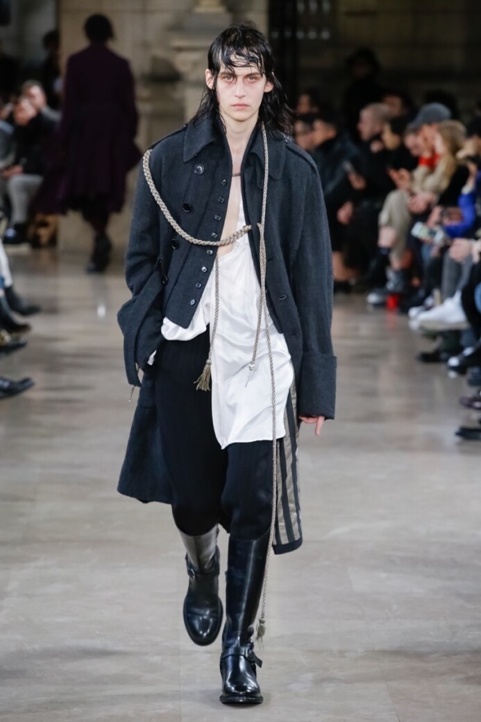 ANN DEMEULEMEESTER FW 18-19 メンズコレクション