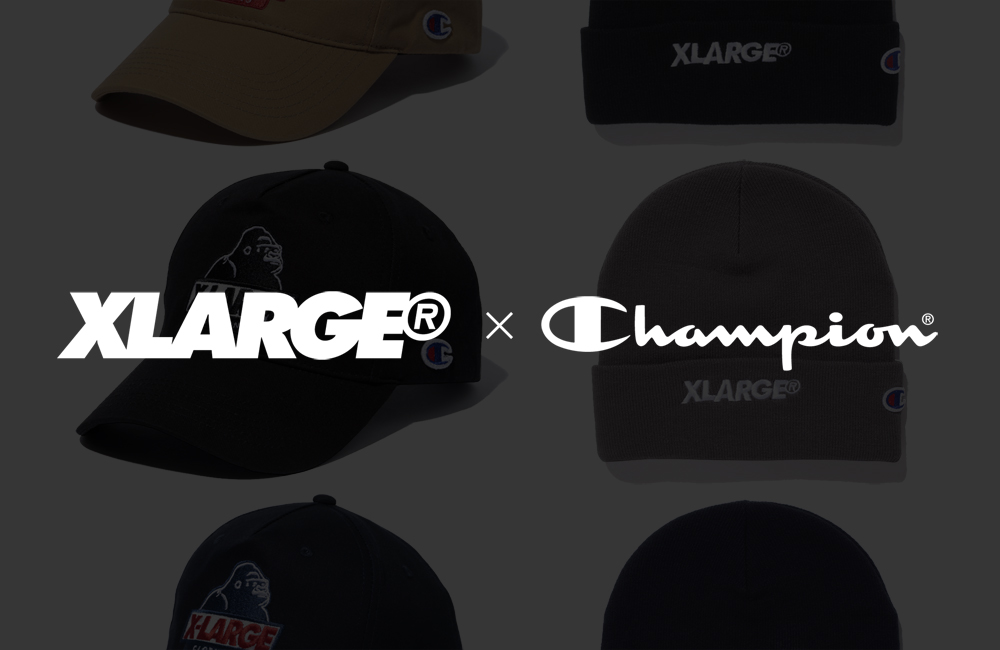 発売中 XLARGE × Champion CAP & BEANIE