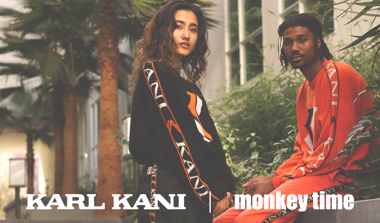 先行予約受付中 2月17日発売 “KARL KANI” × “monkey time” Capsule collection