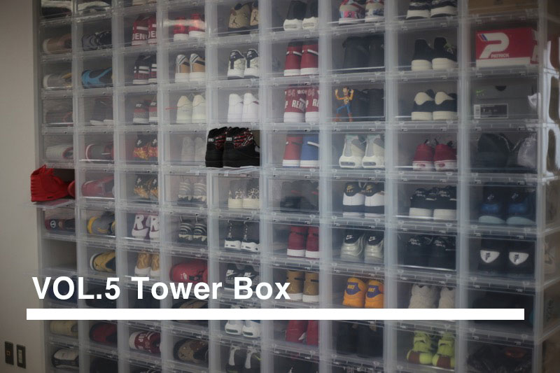 【取材レポート】スニーカーヘッズに向けた収納ボックス TOWER BOX 【レビュー】