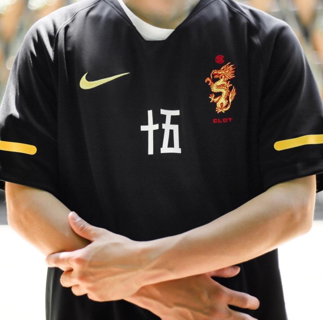 6月22日発売予定 NIKE x CLOT Soccer Jersey