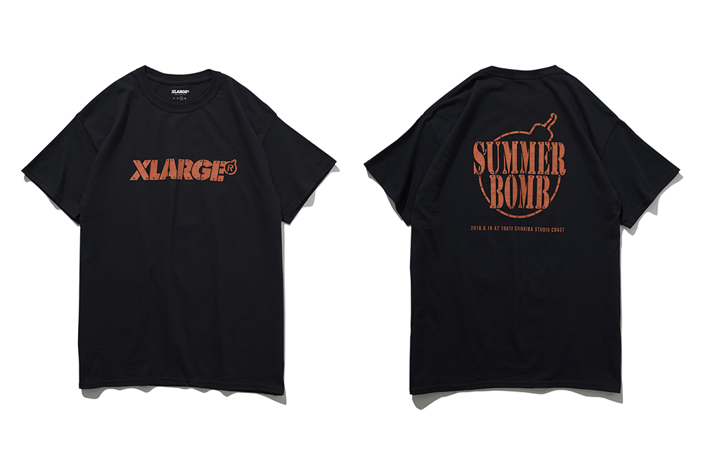 8月18日開催 XLARGE × SUMMER BOMB 2018