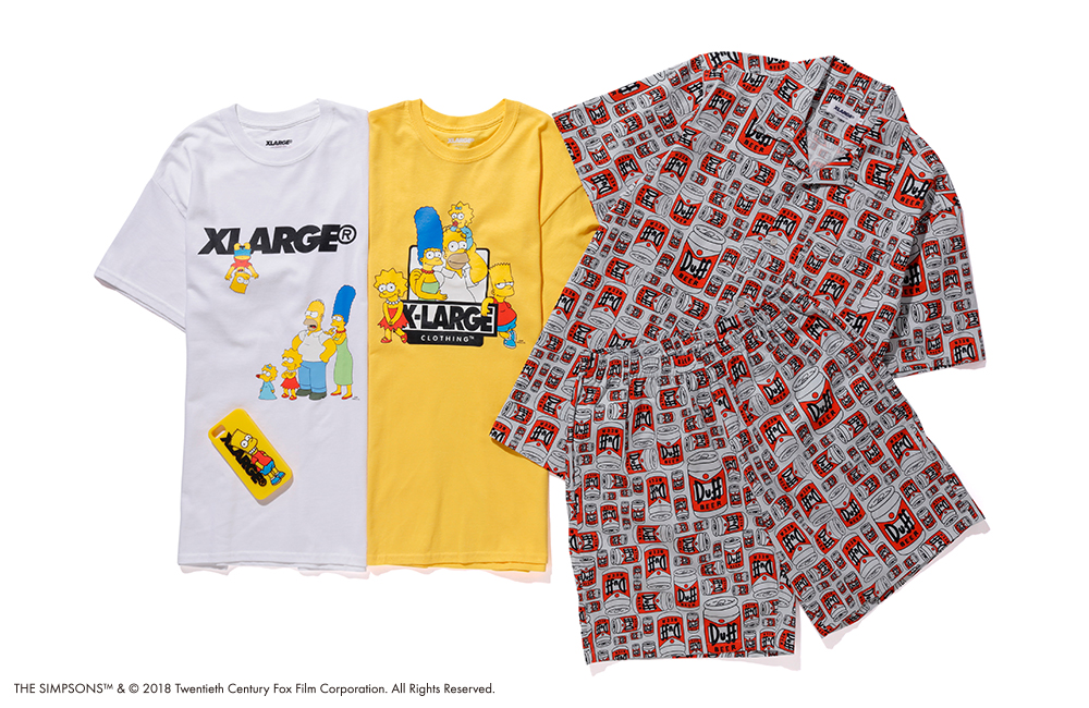 7月27日発売 XLARGE × The Simpsons