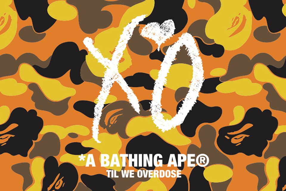 8月4日発売 A BATHING APE x XO　