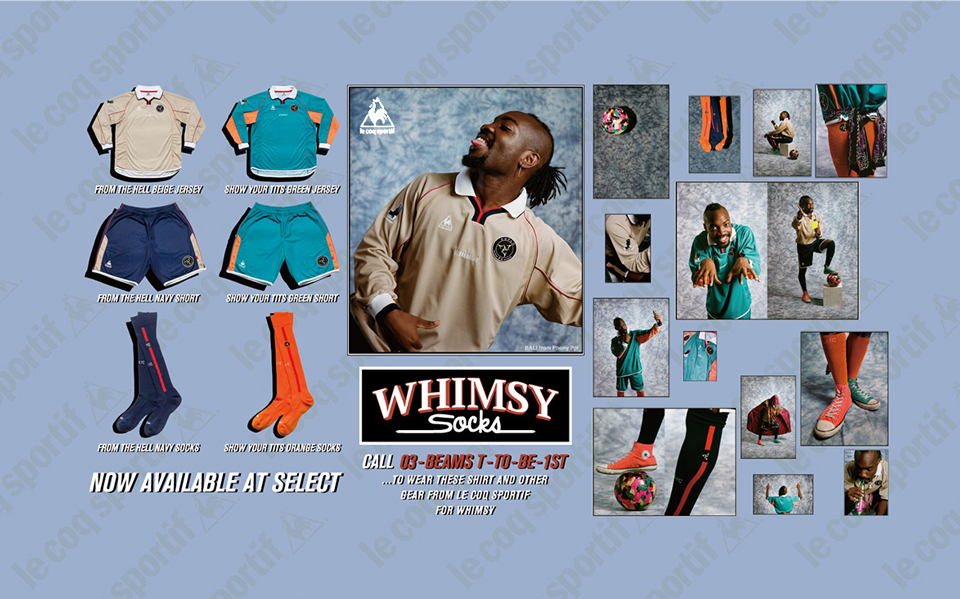 9月14日～ POP UP SHOP WHIMSY x le coq sportif