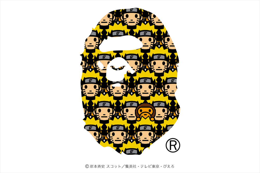 11月17日発売 A BATHING APE × NARUTO