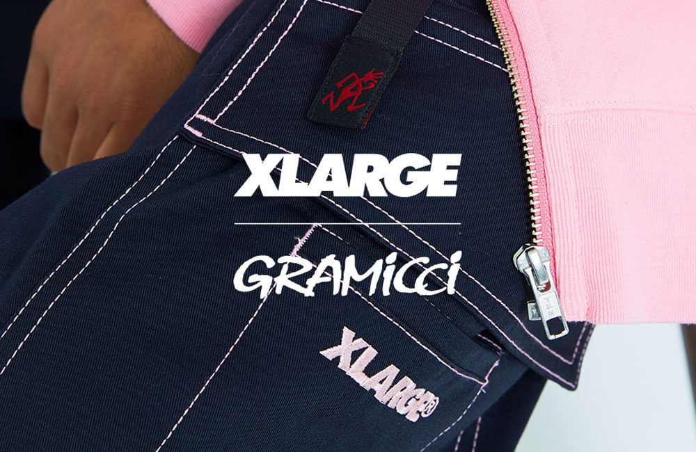 2月23日発売 XLARGE × GRAMICCI “RESORT CARGO PANT”