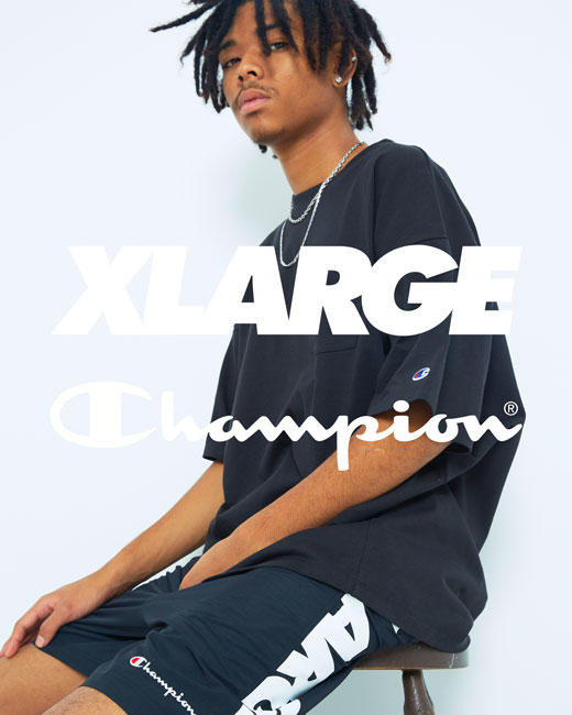 4月26日発売 XLARGE × Champion