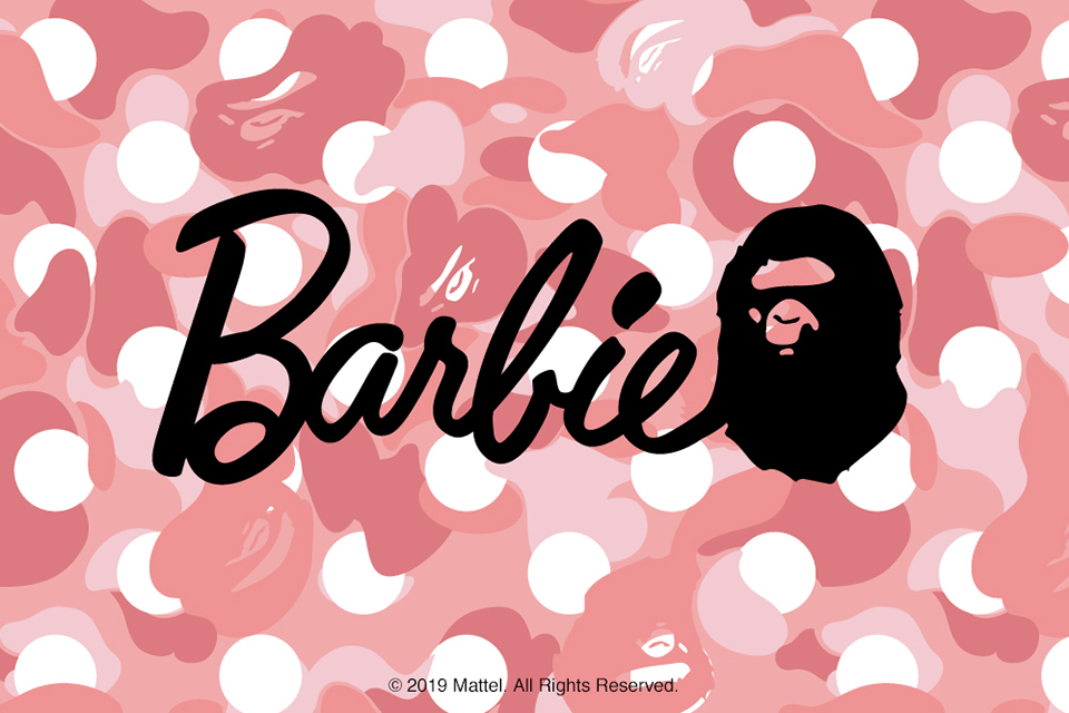 4月6日発売 BAPE × Barbie