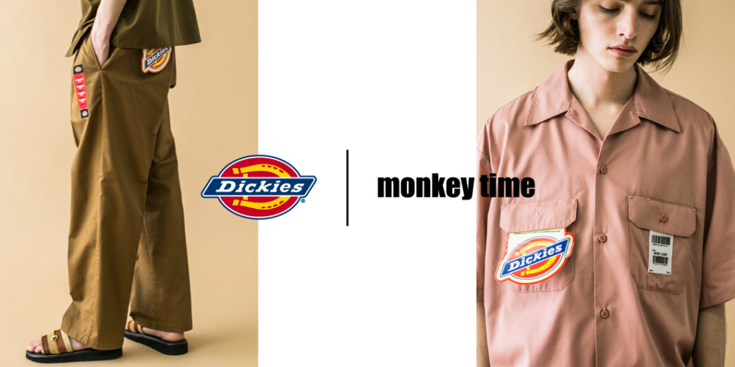 再入荷/予約受付中 Dickies × monkey time