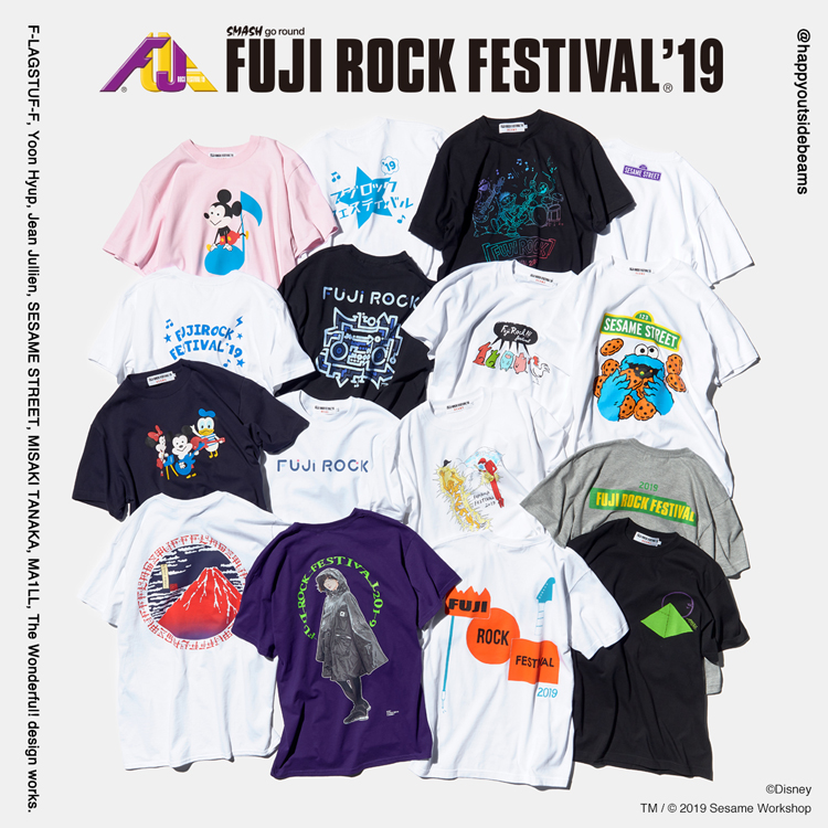 5月11日予約開始 6月17日発売 FUJI ROCK FESTIVAL’19 × BEAMS