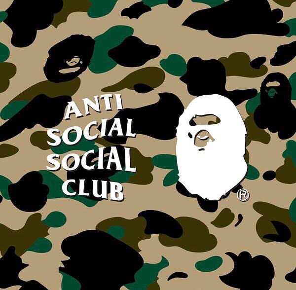 リーク A BATHING APE® x ANTI SOCIAL SOCIAL CLUB 3rd