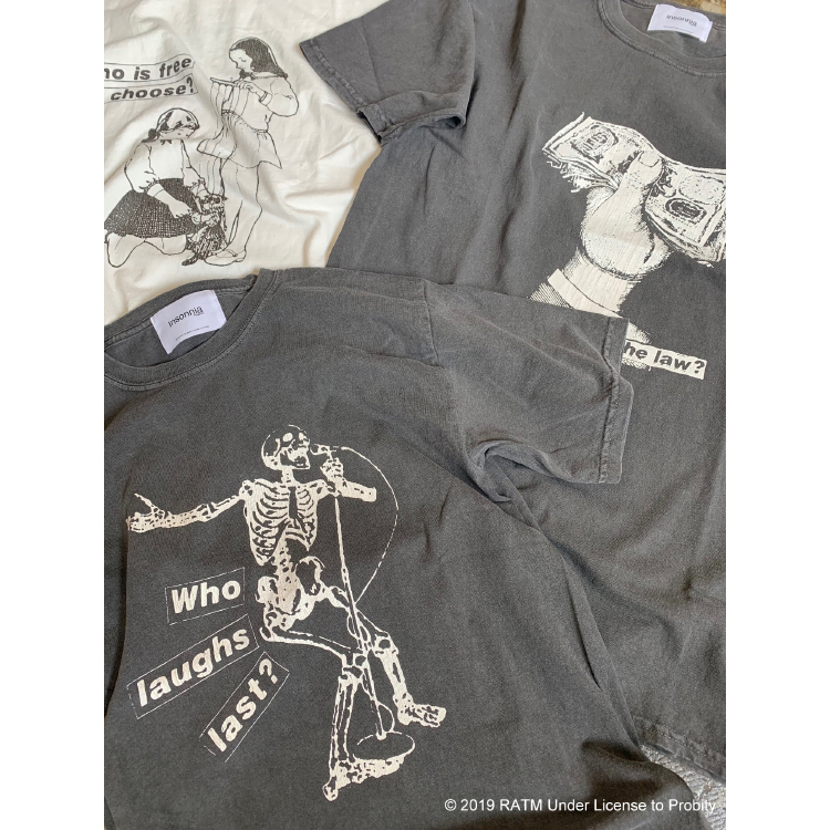 7月20日発売 Rage Against the Machine 復刻Tシャツ