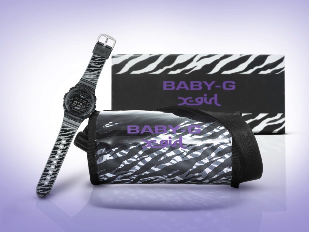 9月1日先行 9月6日発売予定 X-girl x CASIO BABY-G