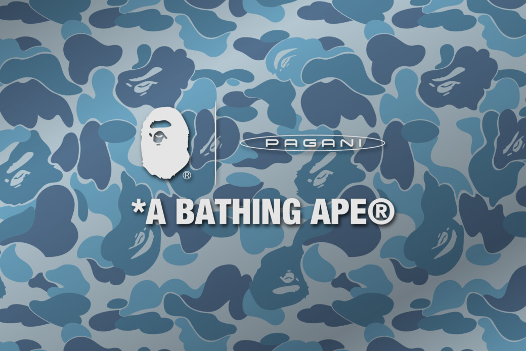 11月16日発売 A BATHING APE x PAGANI
