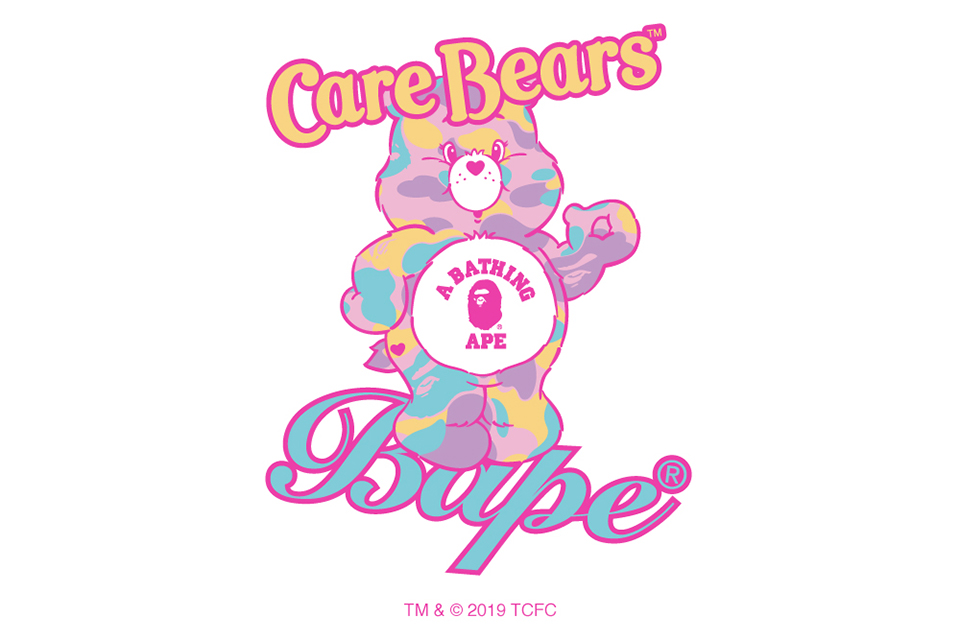 12月14日発売 BAPE x CARE BEARS