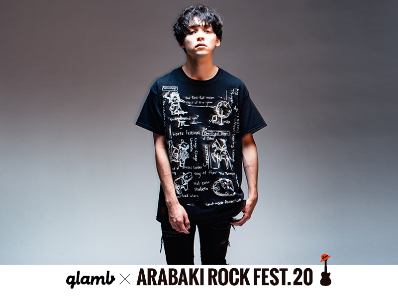 2月12日先行受注開始 4月10日発売 ARABAKI ROCK FEST. x glamb