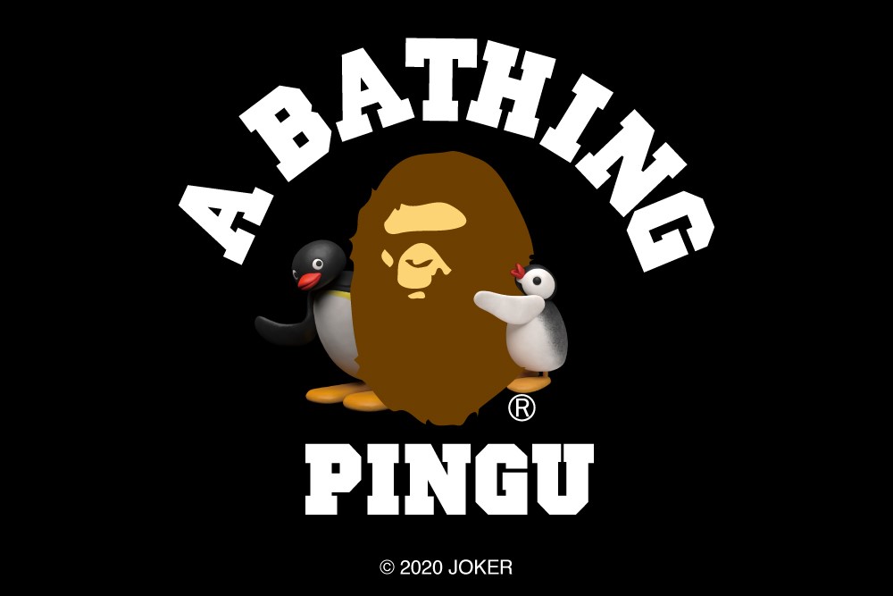 3月28日発売 A BATHING APE x PINGU