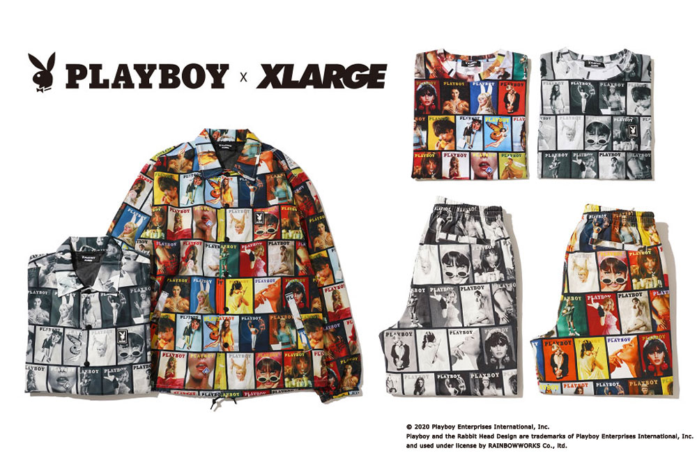 3月20日発売予定 X-LARGE x PLAYBOY