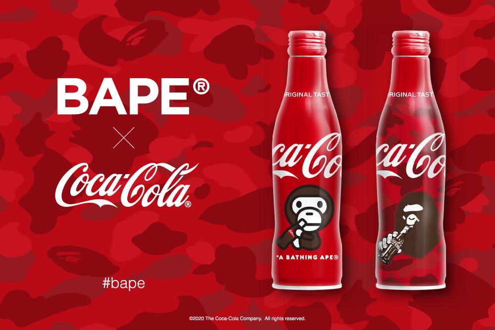 5月25日発売 BAPE x Coca-Cola