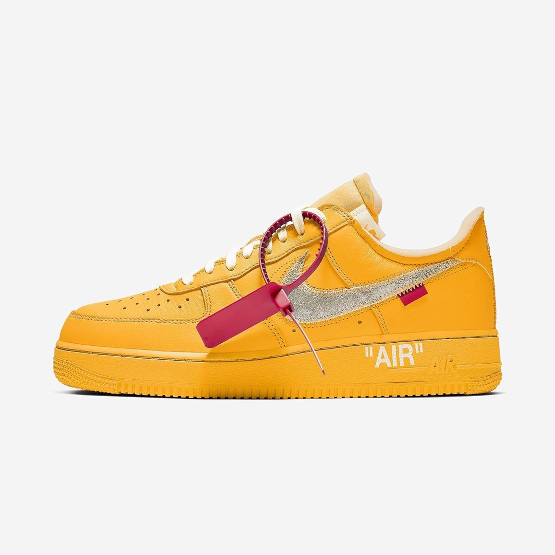 air force 1 x off white yellow