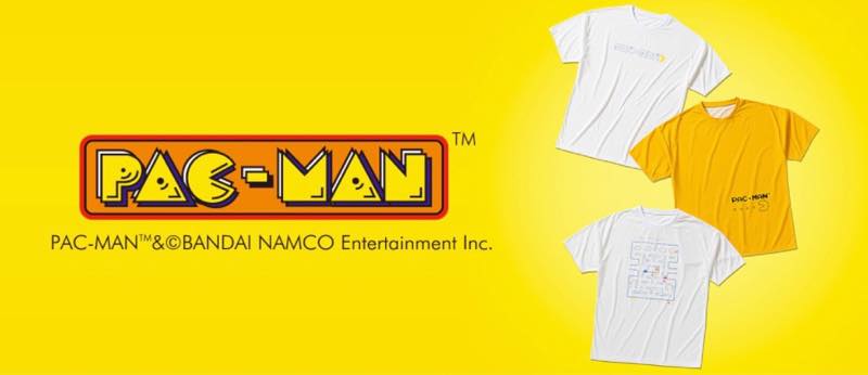 6月発売予定 パックマン x ゼビオ Tシャツ