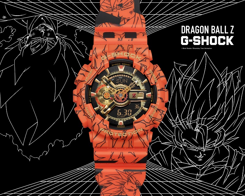 G-SHOCK x DRAGON BALL 8月発売予定 WEB抽選