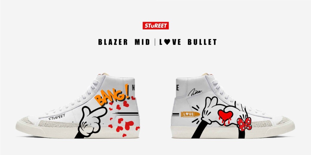 受注受付中 STuREET  “BLAZER MID LOVE BULLET”