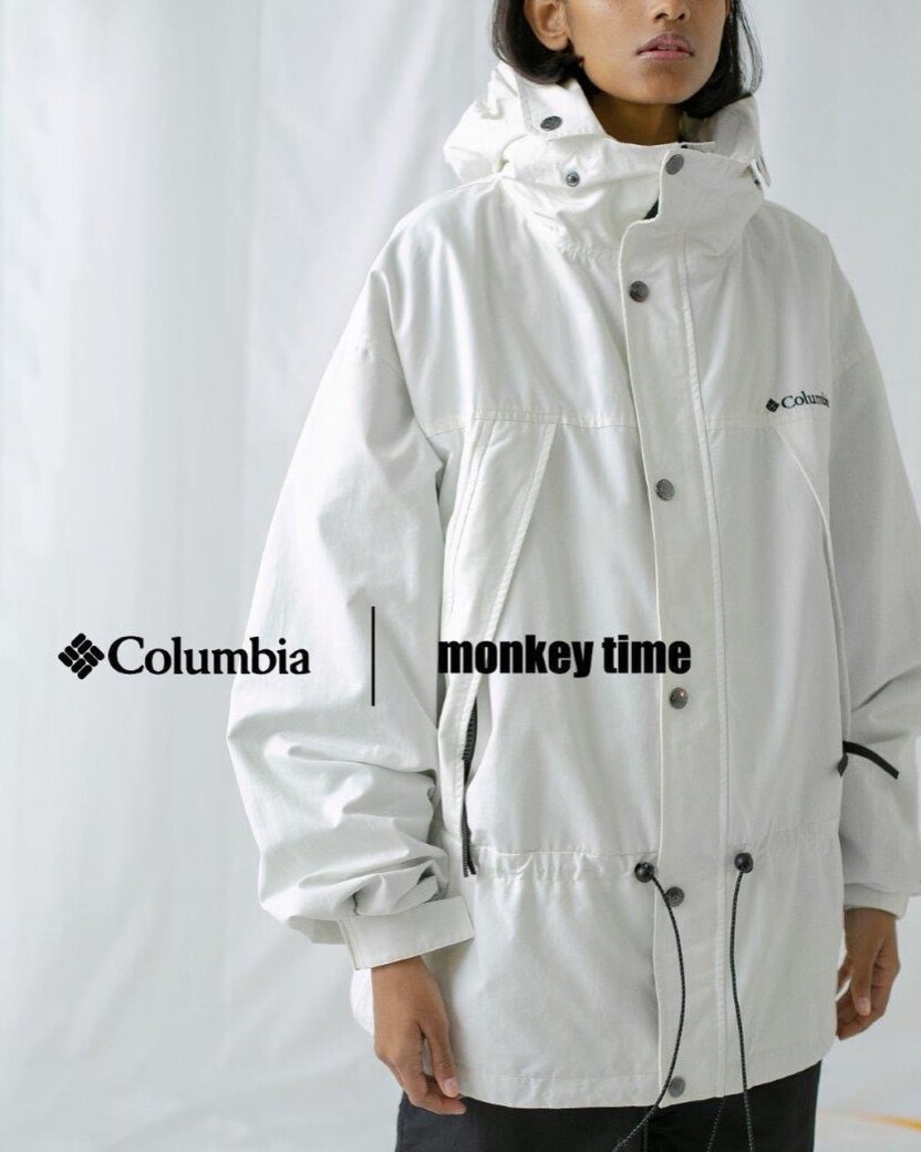 2月12日発売 Columbia Black Label x monkey time