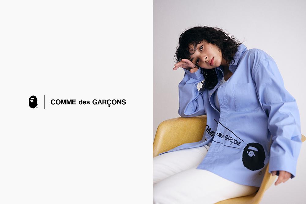 2月6日発売 A BATHING APE x COMME des GARCONS