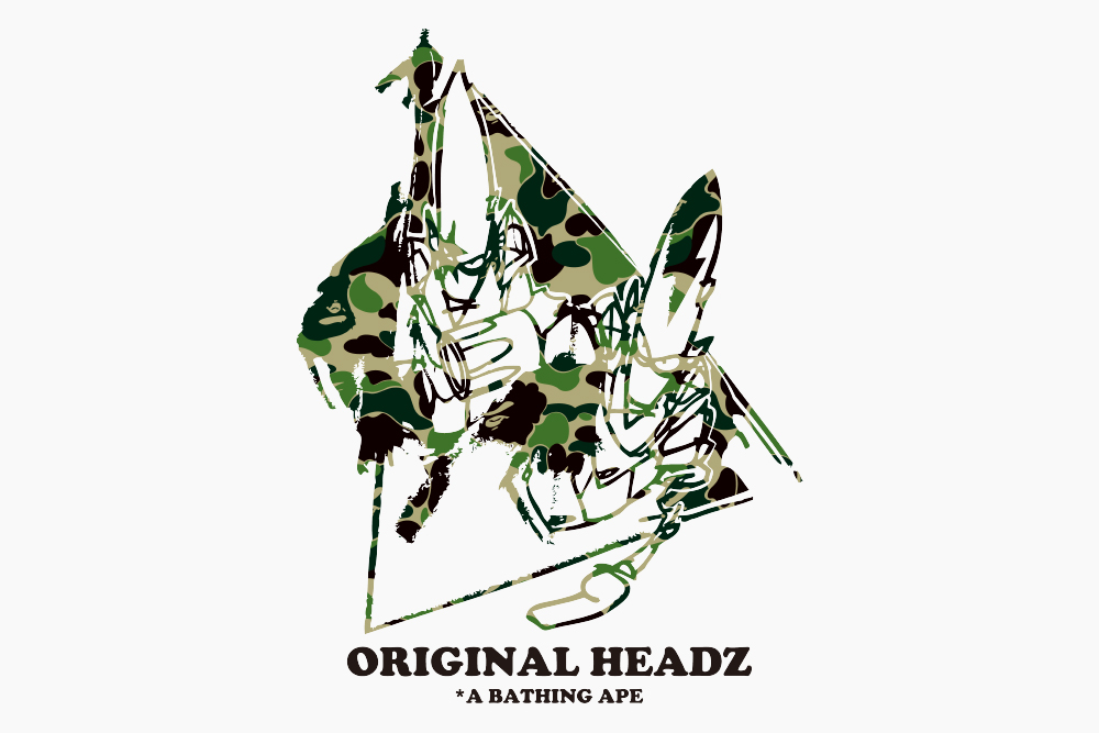 3月20日発売 A BATHING APE x UNKLE/MO WAX “Original Heads”