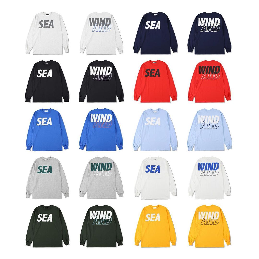 5月8日発売 WIND AND SEA “SEA L/S T-SHIRT”