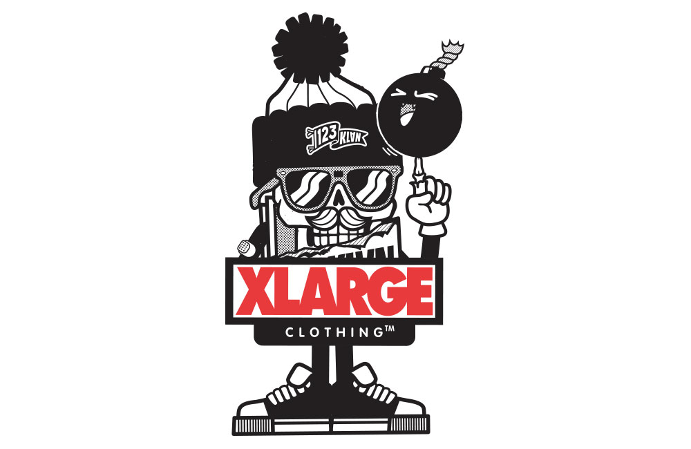 5月8日発売 XLARGE x 123KLAN