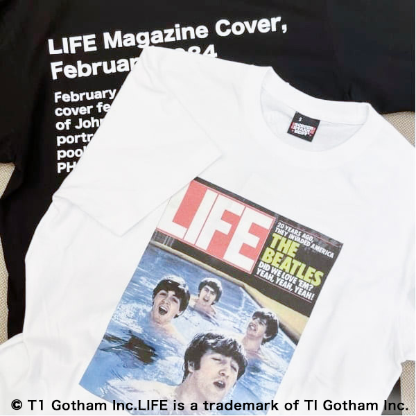 LIFE x BEAMS BEATLES 1984 Tシャツ