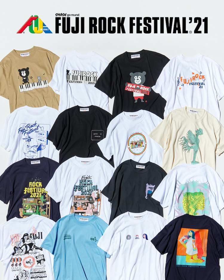 FUJI ROCK FESTIVAL’21 × BEAMS Tシャツ 予約受付開始