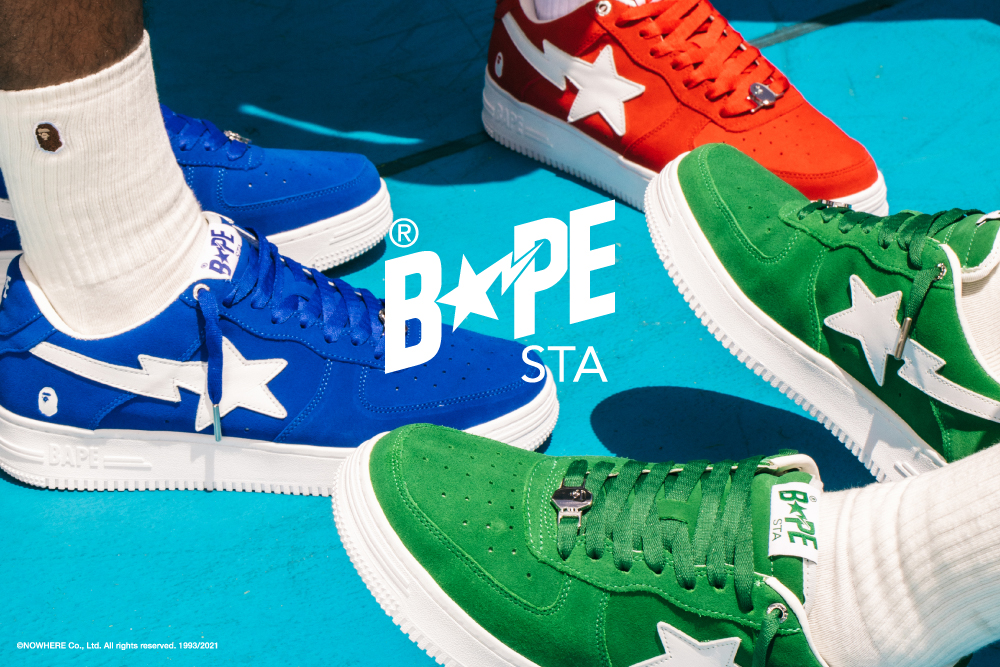 6月26日発売 A BATHING APE “BAPE STA™ SUEDE”