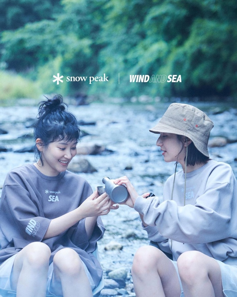 7月3日発売 Snow Peak × WIND AND SEA