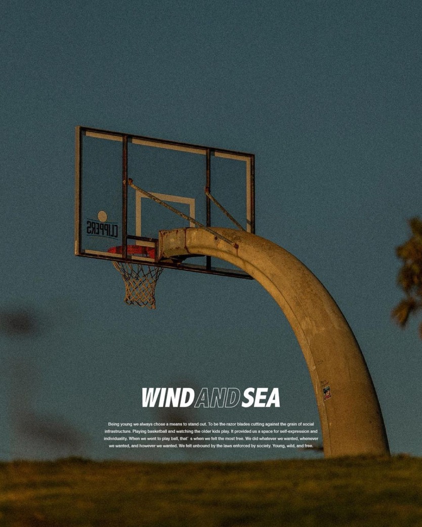1月8日発売 WIND AND SEA A-Hoops Series