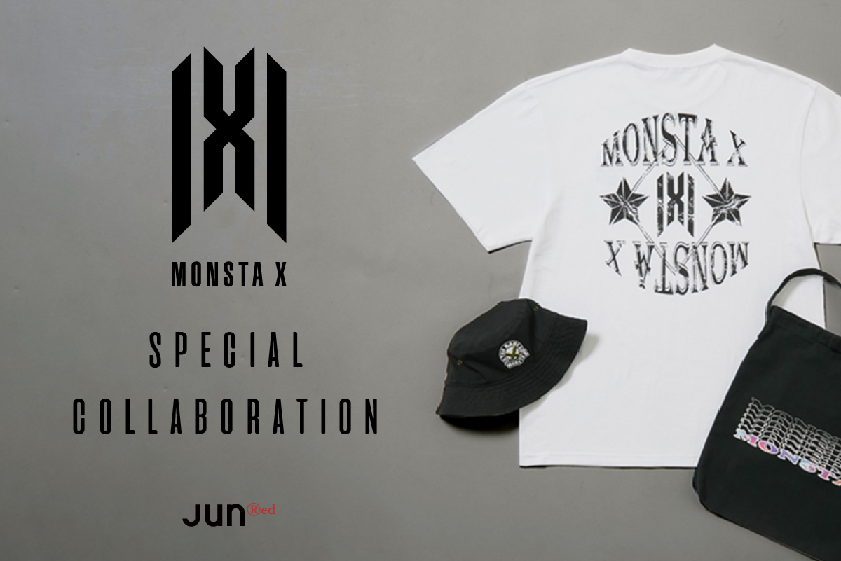 5月15日発売 MONSTA X x JUNRed