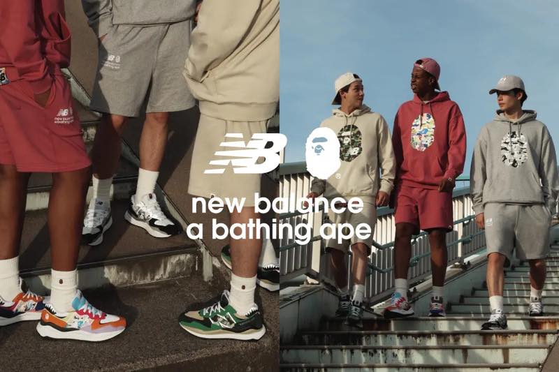A BATHING APE × NEW BALANCE 57/40 7月27日/7月30日発売