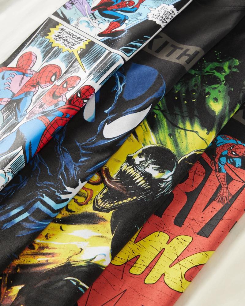 KITH x MARVEL スパイダーマン 60周年記念 海外7月11日/7月15日発売予定